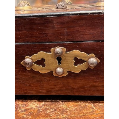 Napoleon III period glove box in Neo-Renaissance style