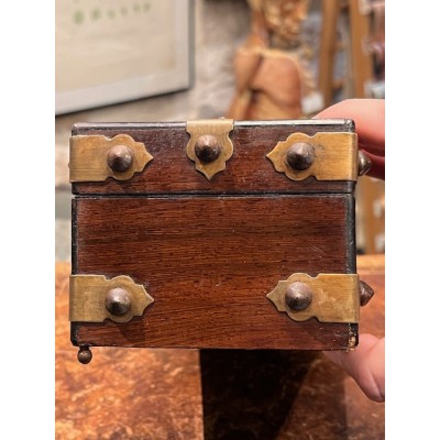 Napoleon III period glove box in Neo-Renaissance style