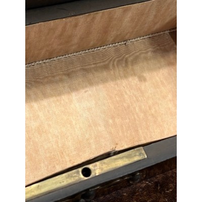 Boîte à gants d'époque Napoléon III - Palissandre et Marqueterie en os