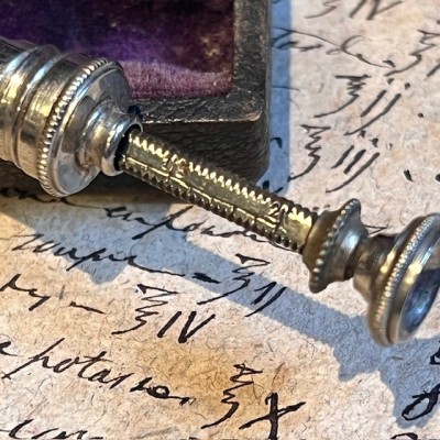 Antique hypodermic syringe of PRAVAZ - End of the 19th