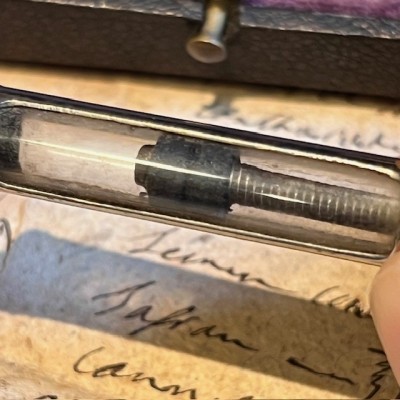 Antique hypodermic syringe of PRAVAZ - End of the 19th