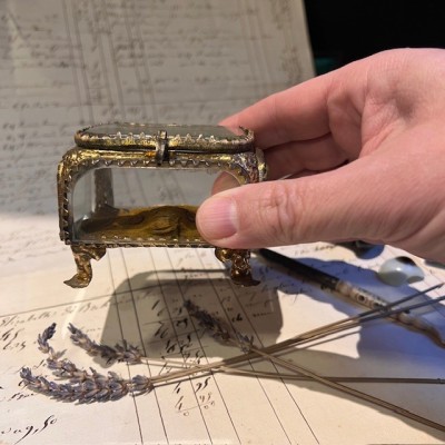 Boite reliquaire du XIXème siècle - Coffret à bijoux