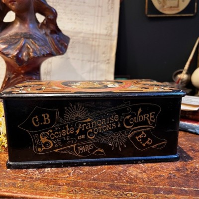 Boîte à couture - Napoléon III - Société Française des Cotons à Coudre