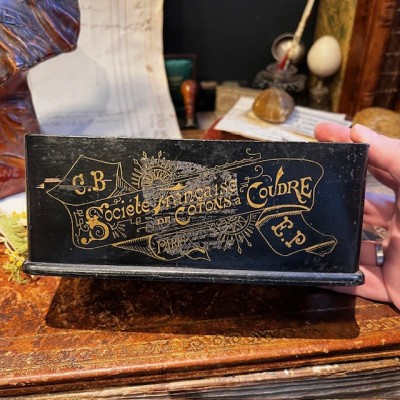 Boîte à couture - Napoléon III - Société Française des Cotons à Coudre