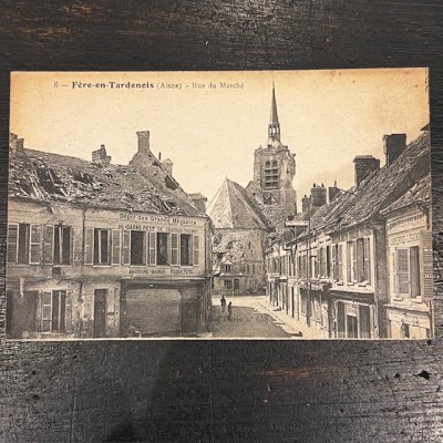 Buste publicitaire en plâtre - Au Gagne Petit - Art nouveau vers 1900