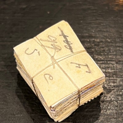 1 centime Gris - Ballot de 100 timbres ficelé - 1903/1932 - Blanc