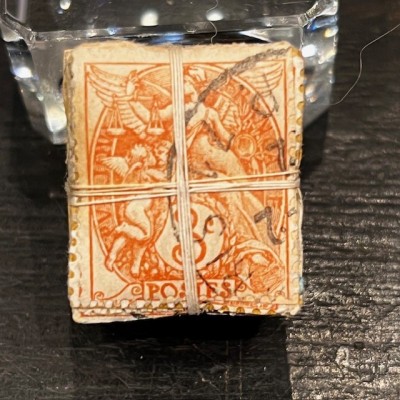 3 centimes - Bundle of 100 stamps tied with string - 1900/1932