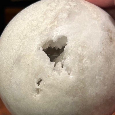 Sphère géode d'Agate - Madagascar - Teintes naturelles