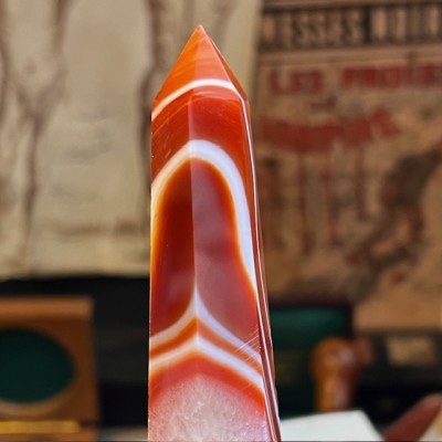 Sardonyx Agate Obelisk