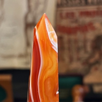 Sardonyx Agate Obelisk