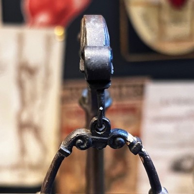 Hanging night light in bronze - Period Napoleon III - Circa 1850-1870