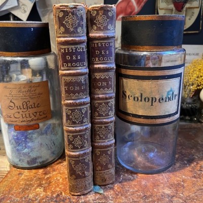Histoire Générale des drogues - Par Pomet - Livre ancien de 1735
