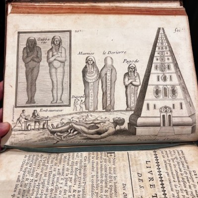 General History of Drugs - Pomet - 1735 edition 2 volumes - Apothecary