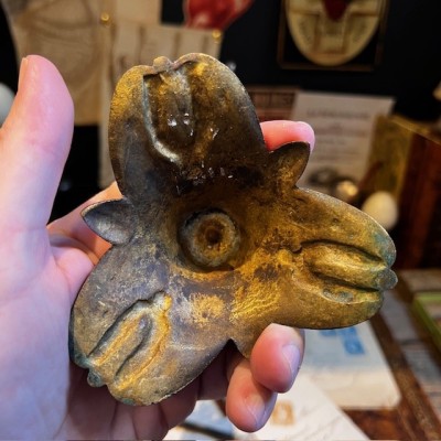 Candélabre Floral Belle Epoque - Art Nouveau - 1900 - Chandelier