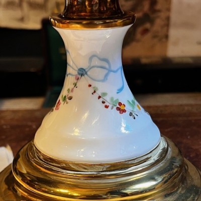 Rehausseur de lampe à huile - XIXème siècle - Piédestal - Support