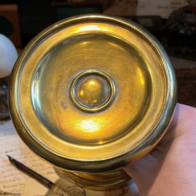 19th century oil lamp stand - Pedestal - Candle holder - Support