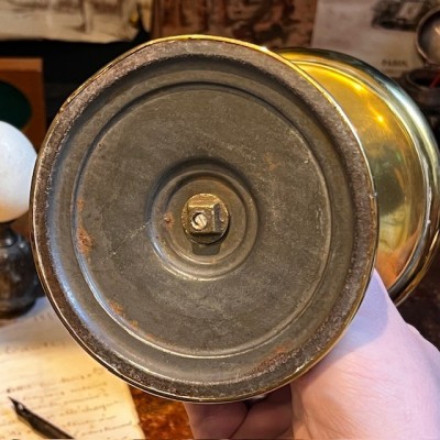 19th century oil lamp stand - Pedestal - Candle holder - Support