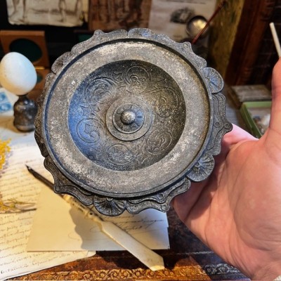 Rehausseur de lampe à huile - XIXème siècle - Piédestal - Support