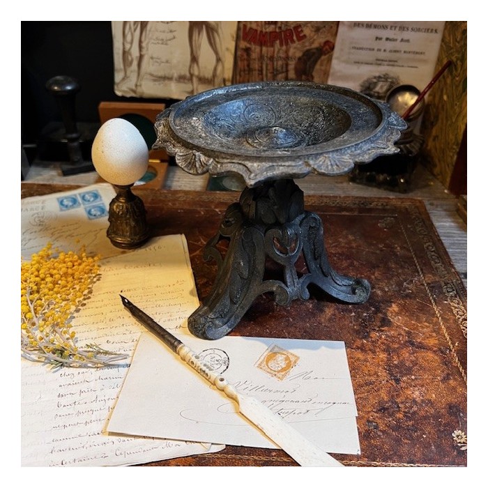 Rehausseur de lampe à huile - XIXème siècle - Piédestal - Support