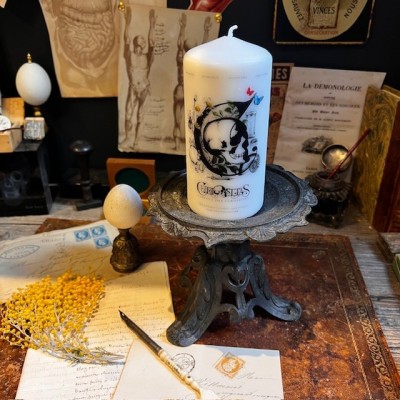 Rehausseur de lampe à huile - XIXème siècle - Piédestal - Support