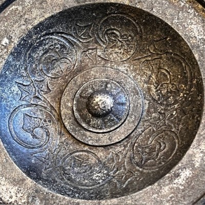 Rehausseur de lampe à huile - XIXème siècle - Piédestal - Support