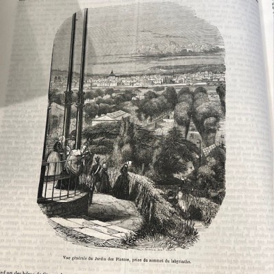 Le Jardin des Plantes - Par Boitard - Livre illustré ancien - 1851