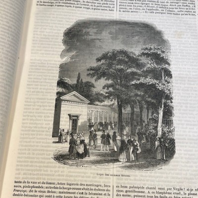 Le Jardin des Plantes - Par Boitard - Livre illustré ancien - 1851