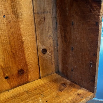 Antique wooden advertising case - Mont Blanc - Drawer - 1920/1940