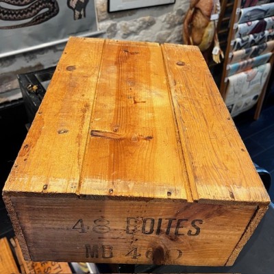 Antique wooden advertising case - Mont Blanc - Drawer - 1920/1940