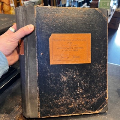 Ordonnancier de Pharmacie - Registre pharmaceutique - 1949 à 1953