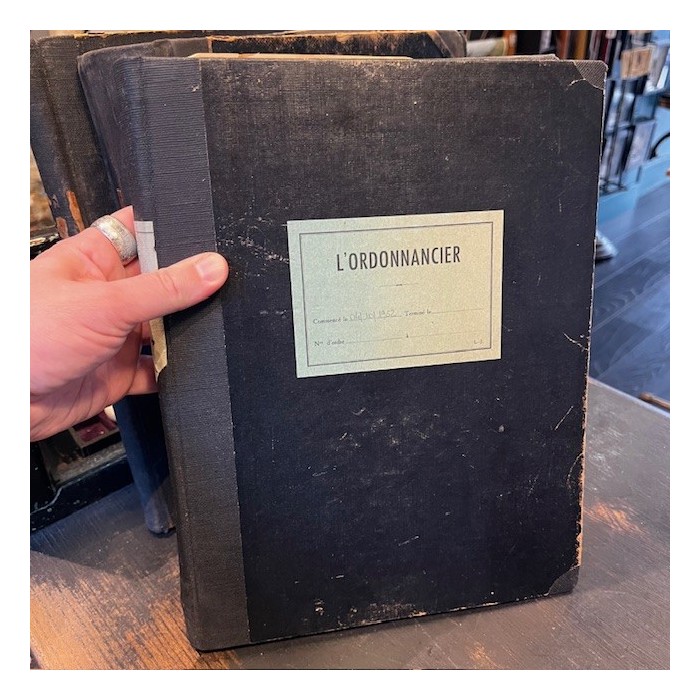 Ordonnancier de Pharmacie - Registre pharmaceutique - 1953 à 1962