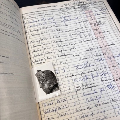 Pharmacy Prescription book - Paris - Toxic products register