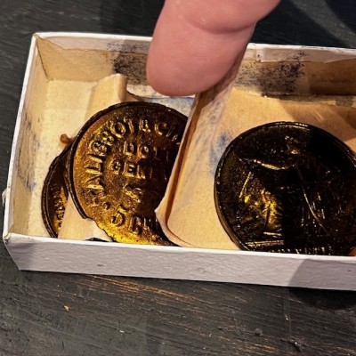 Bleu Helvetia - Talissot & Chevalier - Dôle / Genève - Bleu Guimet