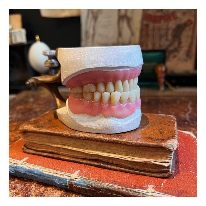 Bronze dental articulator (circa 1920) - Dental instrument - Dentistry