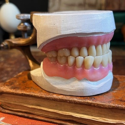 Articulateur Dentaire en bronze - 1920 - Instrument de Dentisterie