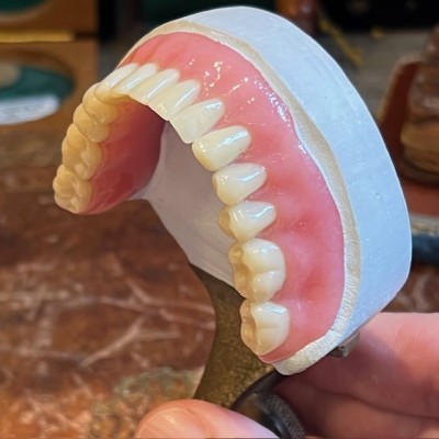 Articulateur Dentaire en bronze - 1920 - Instrument de Dentisterie