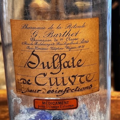 Veronal - Barbiturates - 1940s - Vintage pharmacy bottle - Apothecary