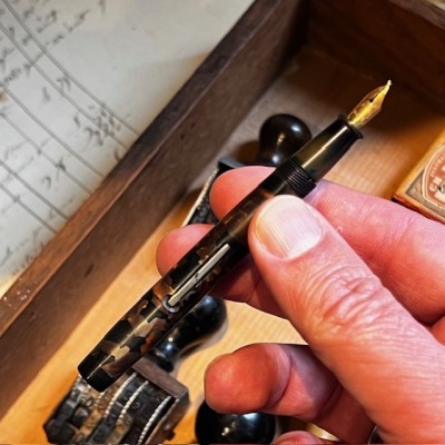 Le Tiroir du Pharmacien - Petit Tiroir de pharmacie ancien en bois