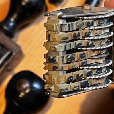 The Pharmacist's Drawer - Small antique wooden pharmacy drawer