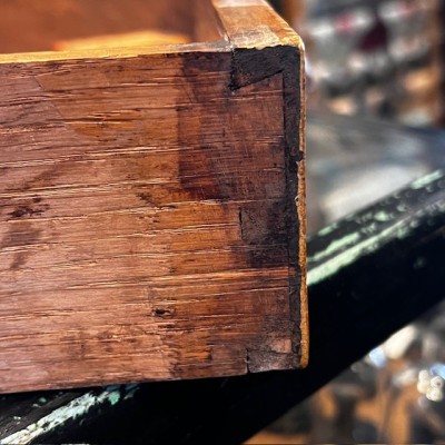 The Pharmacist's Drawer - Small antique wooden pharmacy drawer