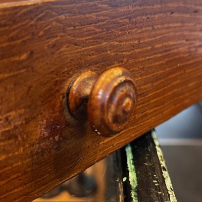 Le Tiroir du Pharmacien - Petit Tiroir de pharmacie ancien en bois