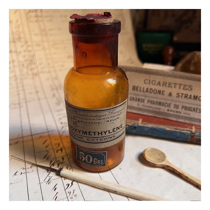 Trioxyméthylène - Vintage pharmacy bottle - Apothecary