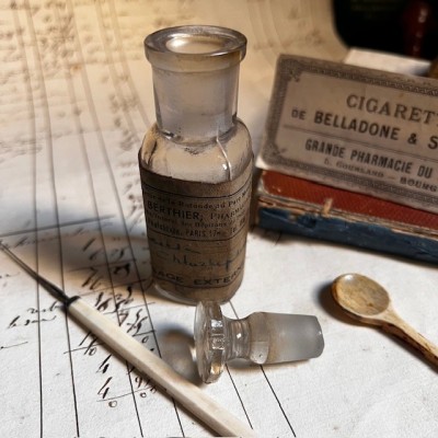 Acide Chlorhydrique - Vintage pharmacy bottle - Apothecary