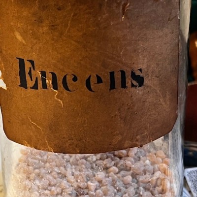 Encens - Flacon ancien de pharmacie-Apothicaire