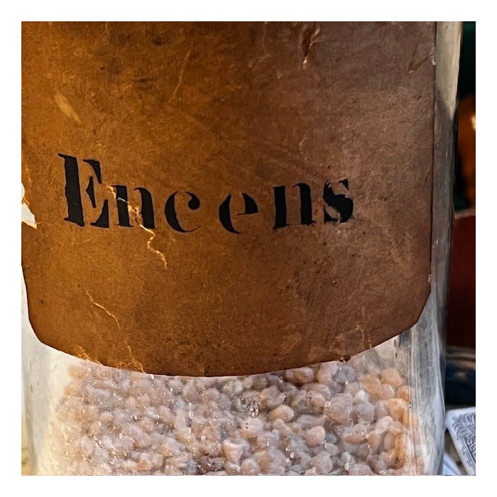 Encens - Flacon ancien de pharmacie-Apothicaire
