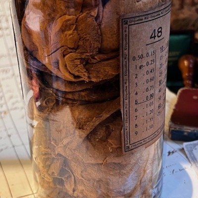 Amadou - Flacon ancien de pharmacie-Apothicaire