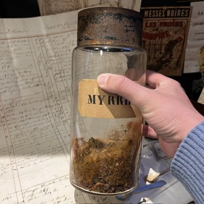 Myrrh - Vintage pharmacy bottle - Apothecary