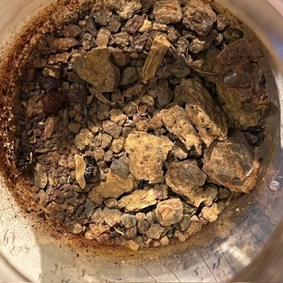 Myrrhe - Bocal ancien de pharmacie-Apothicaire