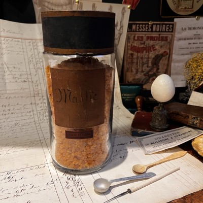 Mastic of Chios- Vintage pharmacy bottle - Apothecary