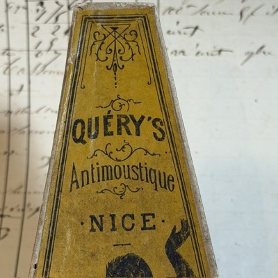 Quéry's - Boîte Antimoustique - Rare exemplaire scellé - 1915/1919